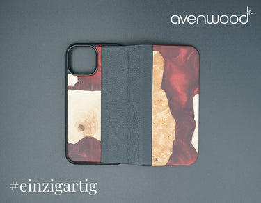 iPhone 13 Mini PORTO COLLECTION FLIPCASE 6133 Rouge
